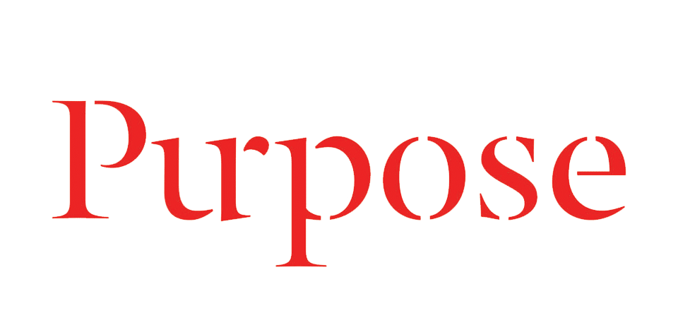 Logo for Purpose Worldwide, a PR agency